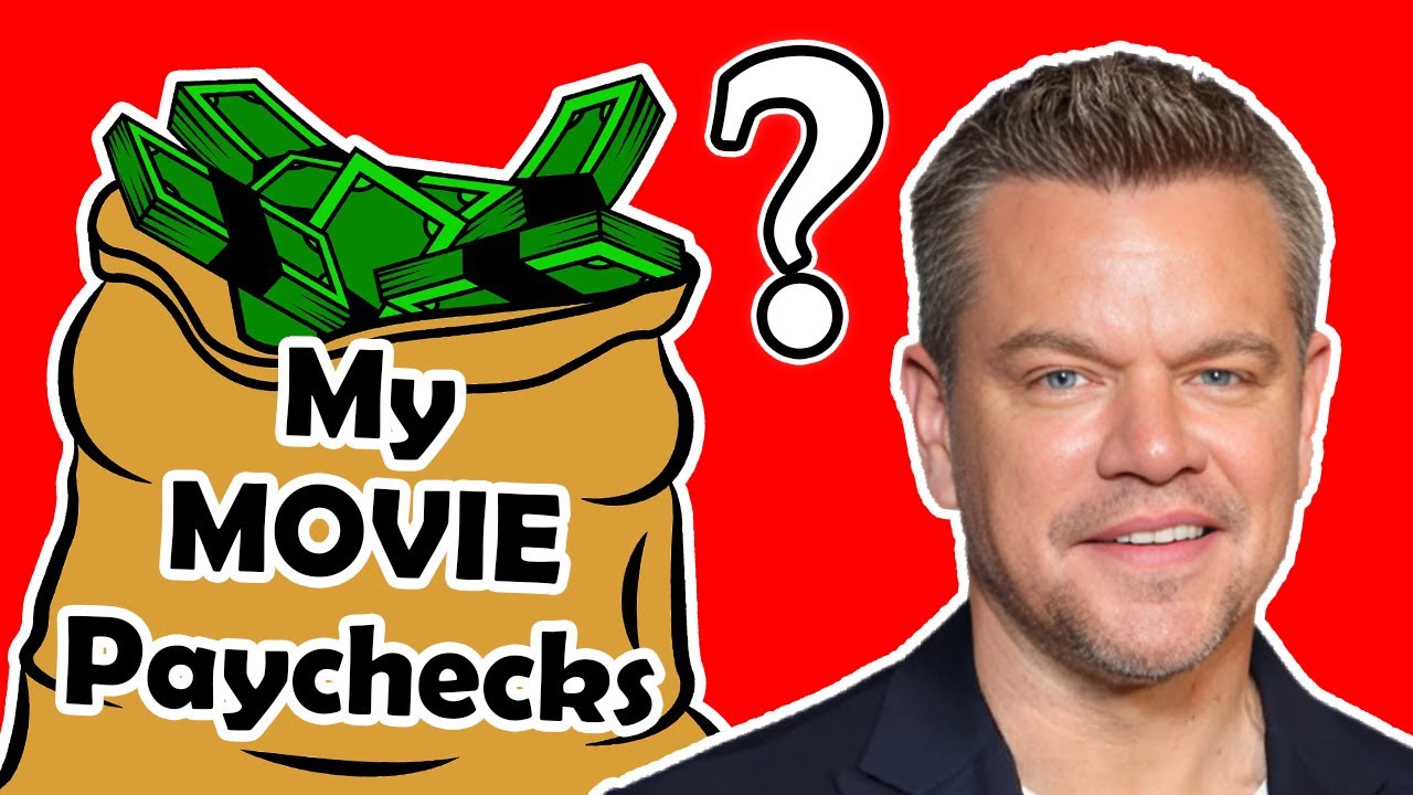 💰 Matt Damon Salary for Every Movie | Hits & Flops - Data Cards