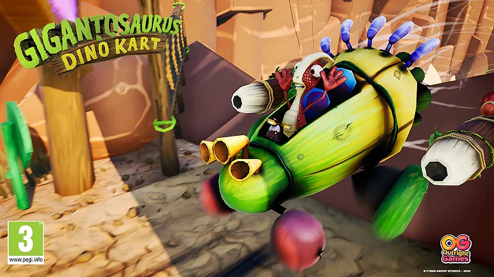 Gigantosaurus Dino Kart - Gameplay Trailer