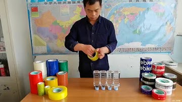 Anteng Packing tape quality test video 2