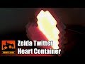 Zelda Heart Reacts to Twitter using #AdafruitIO #IFTTT
