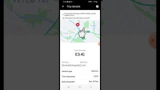 CHASING ur UNDERPAID EARNINGS on the UBER EATS APP by Cardiff Courier GIGS 588 views 2 years ago 1 minute, 57 seconds