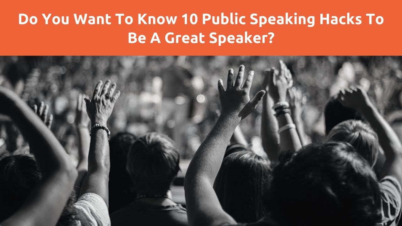 public speaking presentation hacks