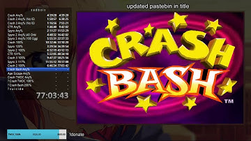 Crash Bash Any% Playthrough | Sprash Marathon [Part 15]