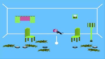 Alley Cat Atari 800 Gameplay