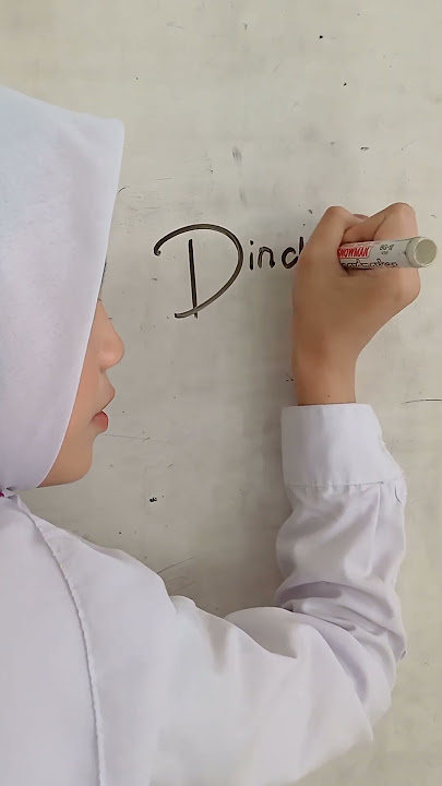 Spill Tulisan Dinda #saldin