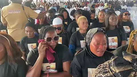 Tears flow as murphy AFOLABI’S students mourn his departure at his memorial artistes night