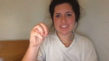 Classifiers ASL Video Alexis Hartman