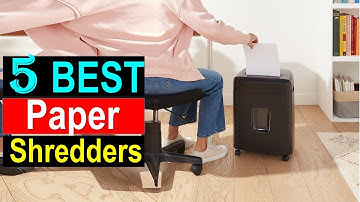 ✅Top 5 Paper Shredders For Home & Office Use in 2023 👌
