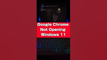 How to Fix Google Chrome Not Opening Windows 11 💻 #computer #shorts #youtubeshorts