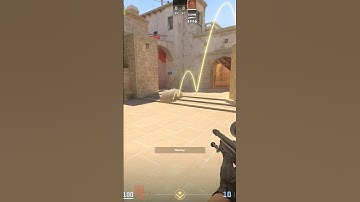 CS2 Mirage A Jungle Smoke from Back Alley [Unnecessary Smokes] #cs2 #mirage #cs