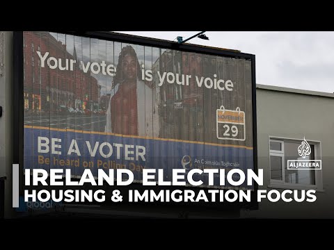 Ireland election: Housing and immigration take centre stage