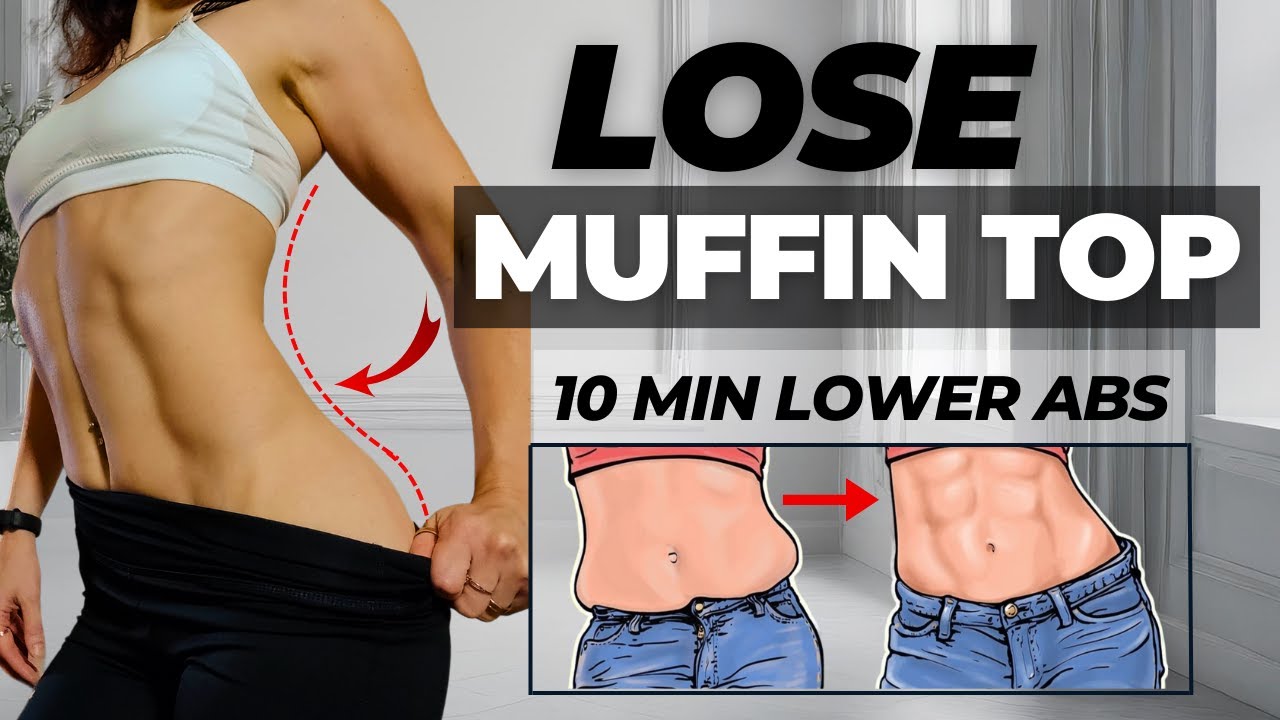 🔥3 MINS LOSE MUFFIN TOP FAT EXERCISE  Slim waist, Lose love handles for  beginners (Lying down) 