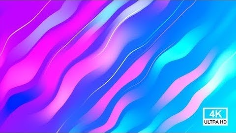 Abstract Colorful Lines Wave 4K | Motion Graphics - Videohive template