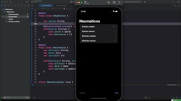 SwiftUI & SwiftData: Creando sistema para inventarios de compañías @Relationship @Model @Query