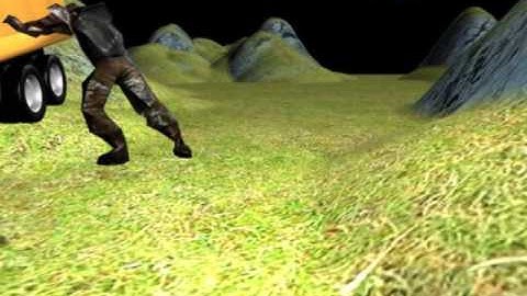 Truespace 7.6 Character Animation and Physics