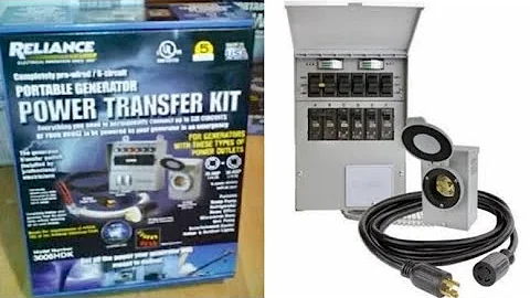 How to install a transfer switch - Reliance Controls