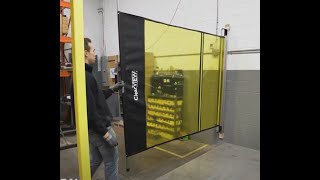ClearVIEW - Retractable Welding Screen