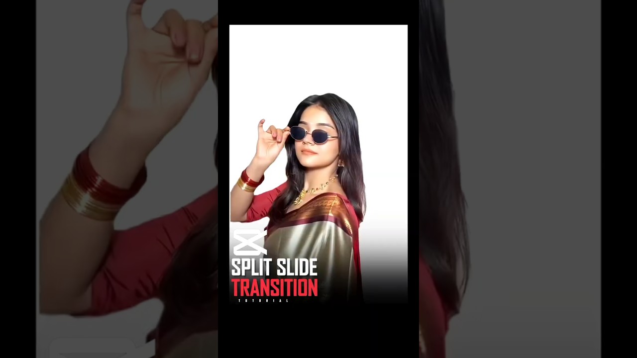 How I Create Split Slide Transition Tutorial in Capcut 🤯🔥 