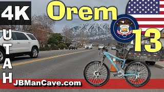 4K OREM UTAH USA Bike Road Tour 13 Cycling  JBManCave.com by JB's Man Cave 112 views 1 month ago 28 minutes
