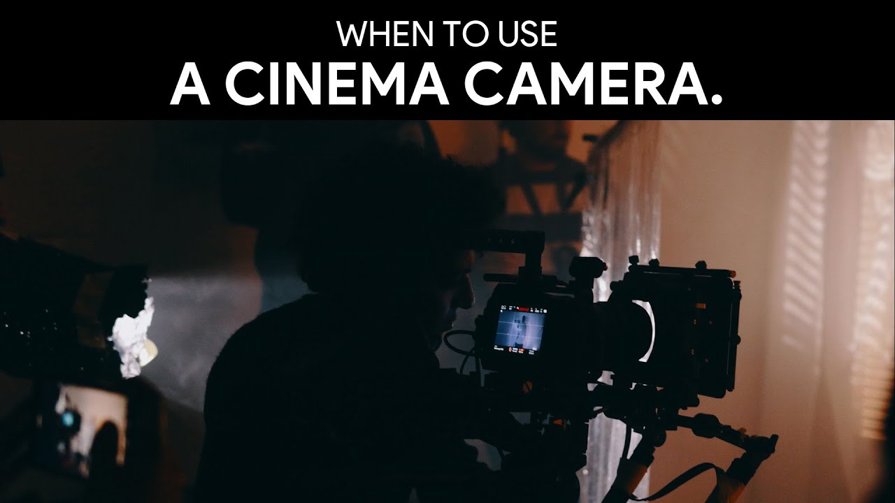 DSLR VS CINEMA CAMERAS | الفرق بين كاميرات السينما و الفوتوغرافية