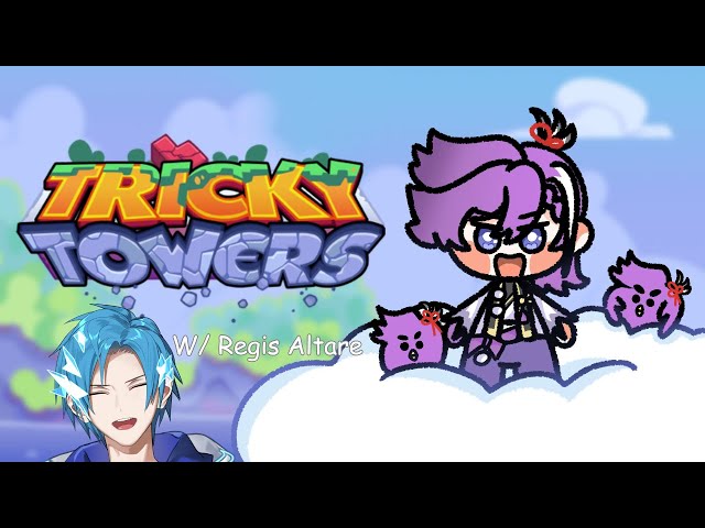 【Tricky Towers】WHAT DO YOU MEAN MY TOWERS ARE TRICKY W/ @RegisAltare!!!のサムネイル