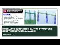 Modelling Substation Gantry structure | Robot Structural Analysis | STAGE 3 of 3
