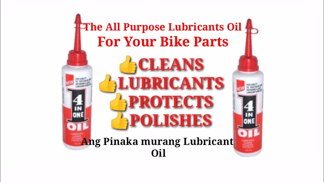 4in1 OIL All PURPOSE LUBRICANT OIl For CHAIN LUBE and All BIKE PARTS