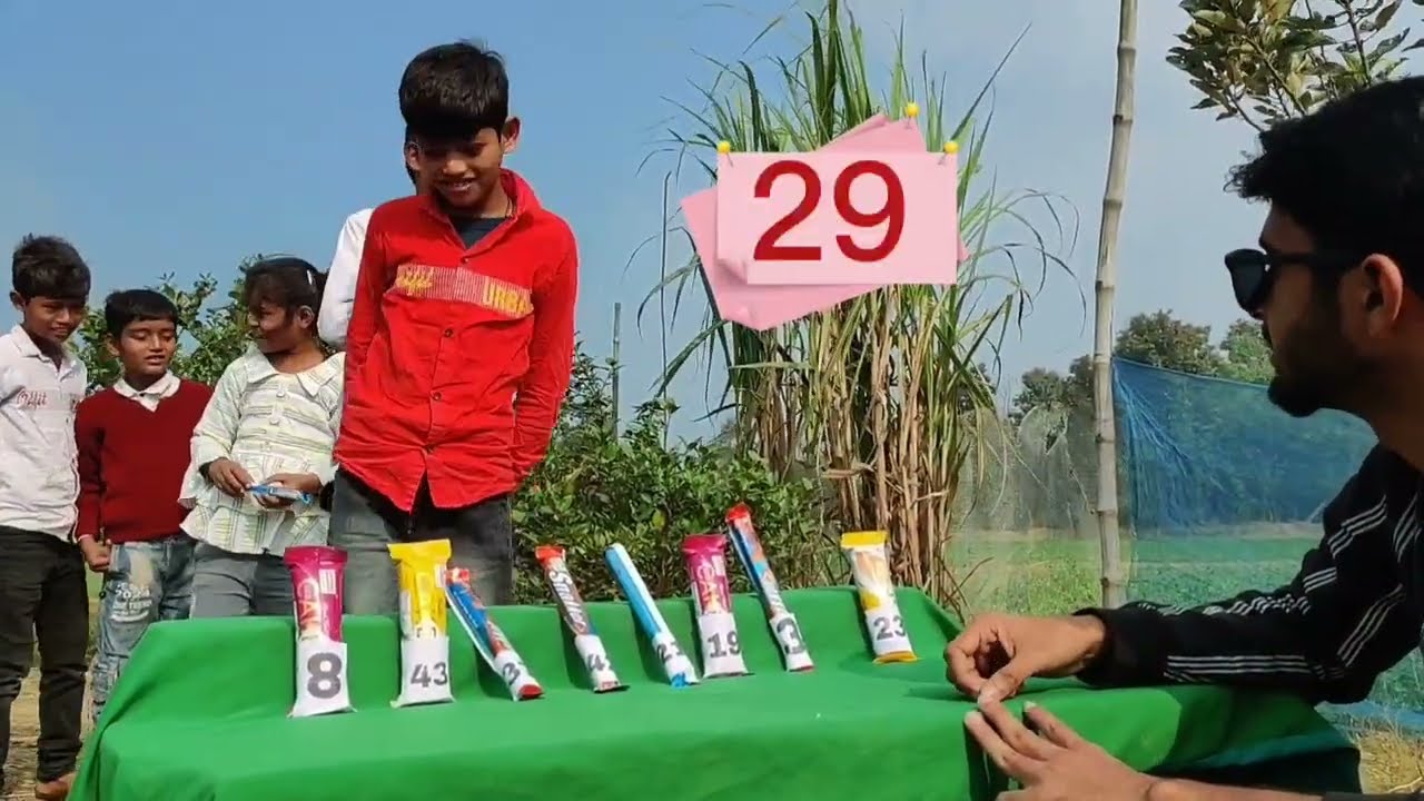 🎁Extreme Chocolate Challenge with Village Kids!🎉