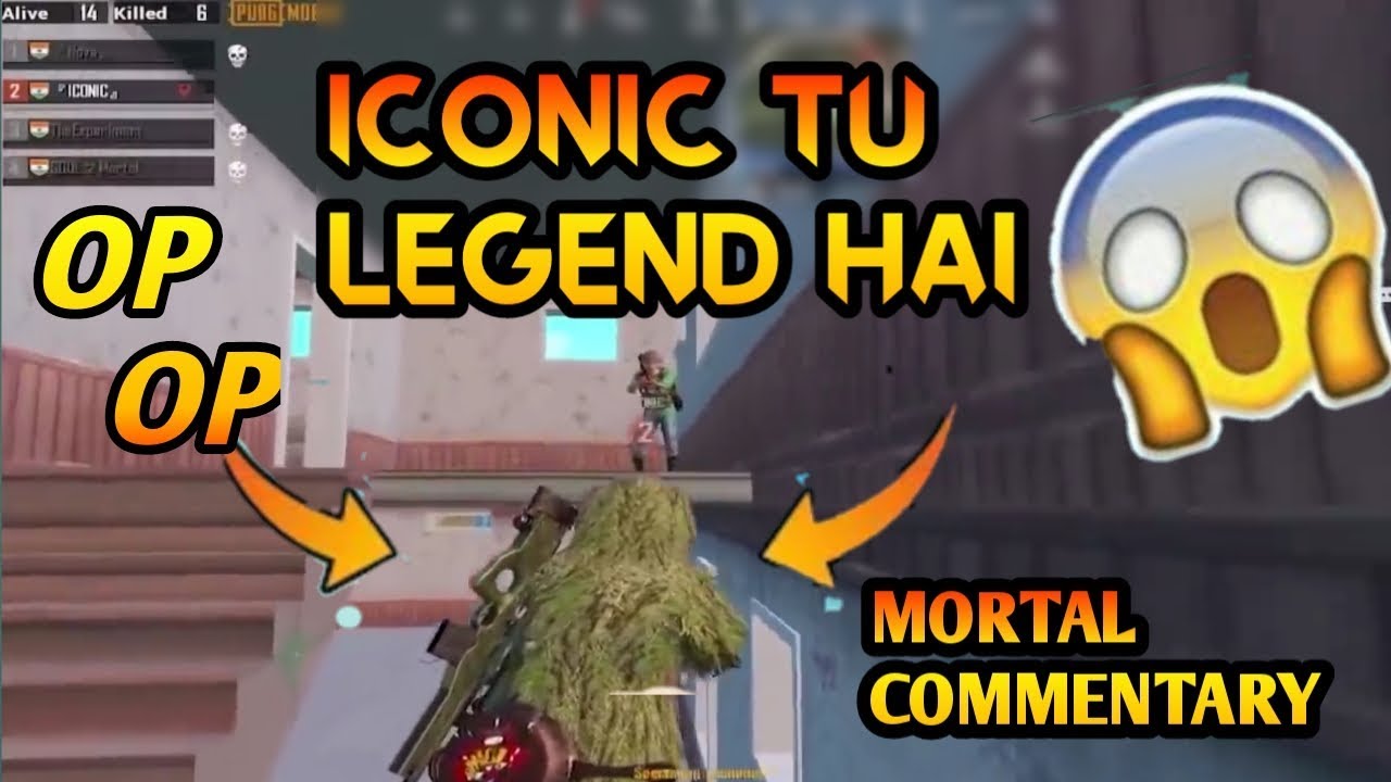 ICONIC TOH LEGEND HAI |  ICONIC SOLO VS SQUAD | soul mortal commentary