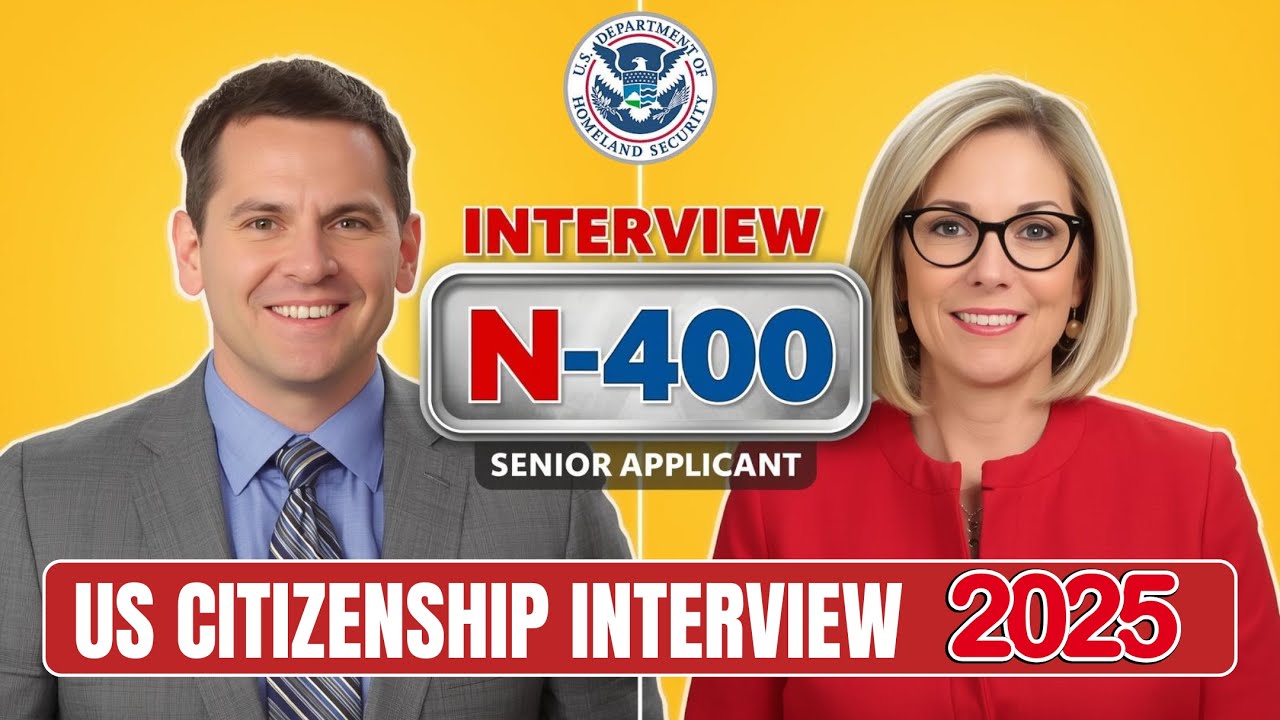 US Citizenship Interview 2025 with new N400 application (a case ...