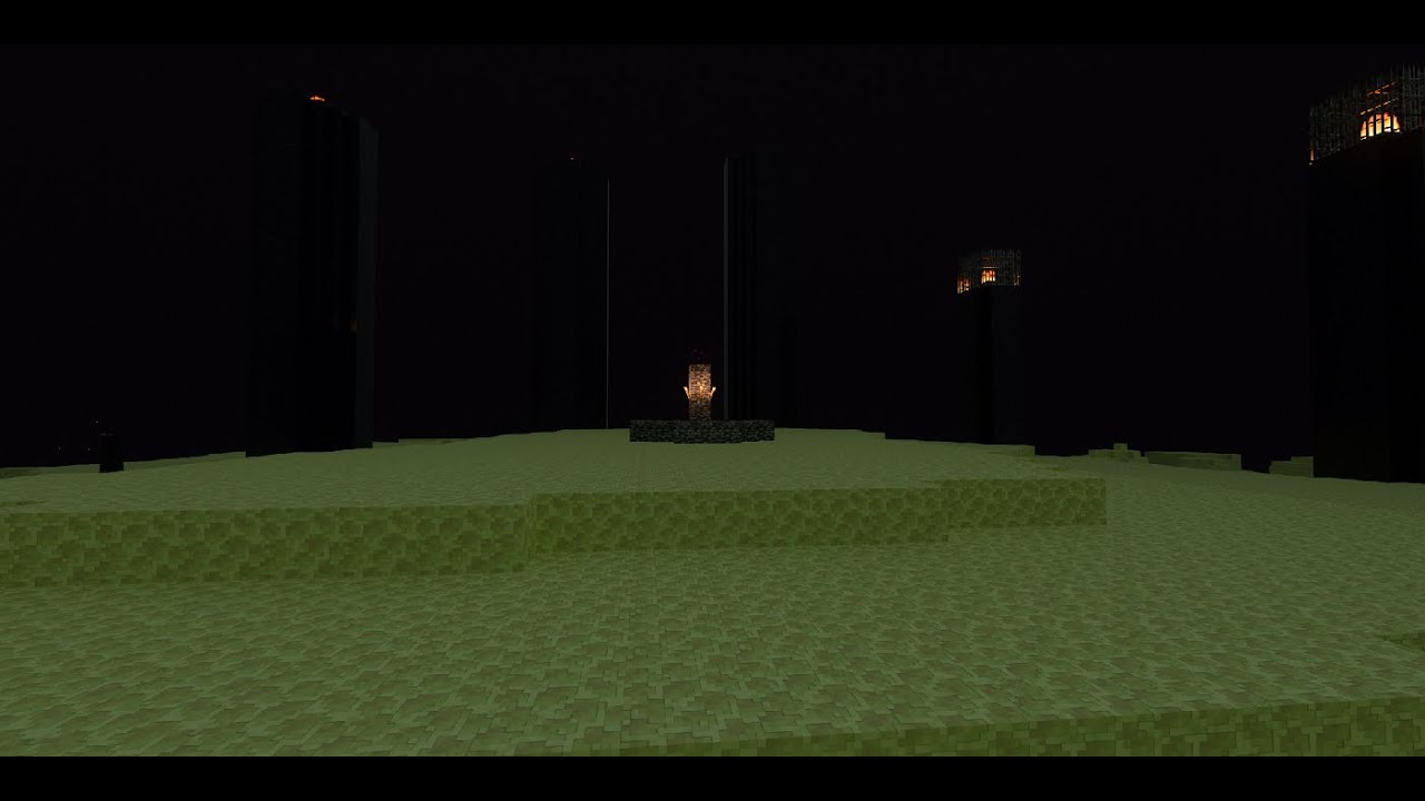 The end of my Minecraft world - YouTube