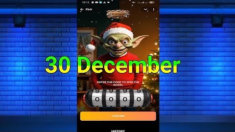30 December Goblin Mine Game Code | Goblin Mine Game Code Today | Goblin Mine Game Daily Code