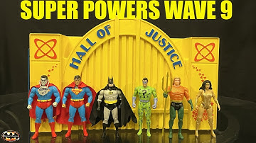 McFarlane Super Powers Wave 9 Batman Riddler Superman Bizarro Aquaman Wonder Woman Figure Review
