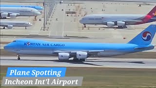 꽃가루가 휘날리는 날 인천공항 비행기 착륙, 20 Minutes of Plane Spotting at Seoul Incheon Airport, 飛行機仁川国際空港着陸