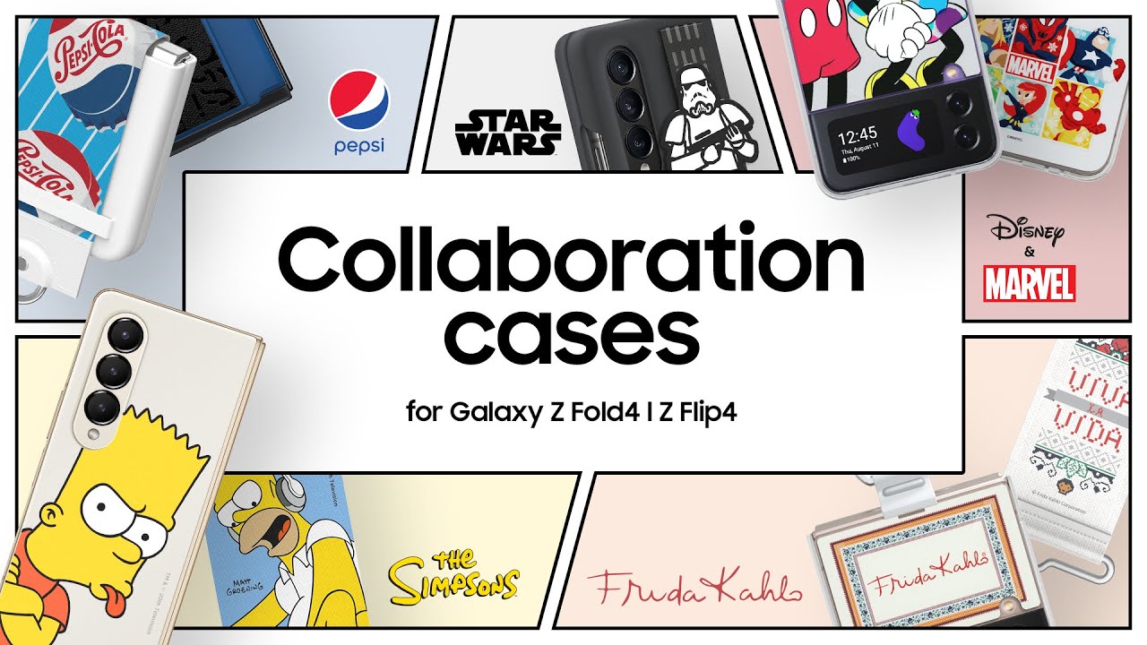 Galaxy Z Fold4 | Z Flip4: Introducing Collaboration Cases for Galaxy Z Fold4 and Z Flip4 | Samsung