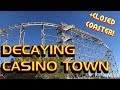 Casinos at the Nevada and California state line. - YouTube