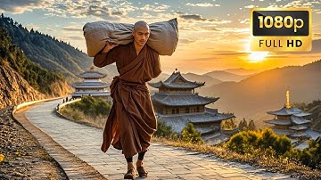 【2024必看功夫電影】獨臂小和尚天天扛麻袋，沒想到練成絕世神功！#功夫 #movie #chinesedrama