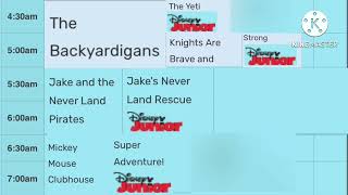 Disney junior on Disney channel schedule July 30 2026 15 hours on summer and new episodes