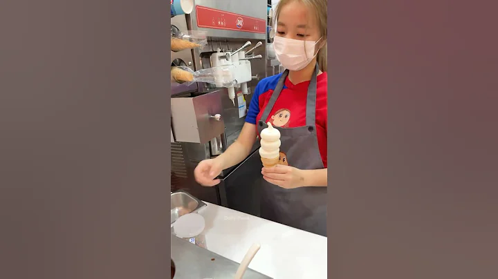 Satisfying Dip Cone from Dairy Queen 🍦