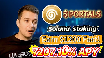 2025 Bull Market Blueprint: Stake PORTALS Coin Portals Solana – Crypto Farming Strategy Tutorial