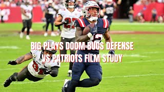 Film Study: Bucs Defense Get Torched With Big Plays vs Patriots l 2025 Tampa Bay Buccaneers