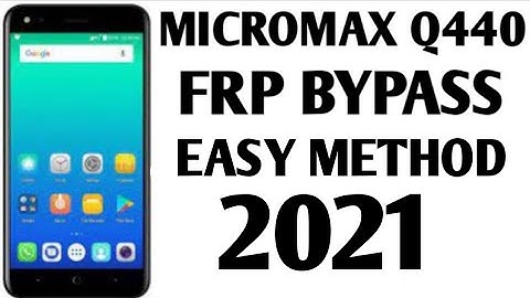 micromax q440 frp bypass without pc | micromax q440 frp unlock without pc | stock roms |