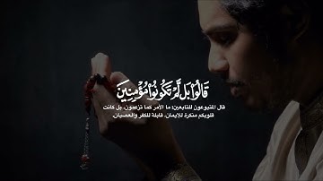 سورة الصافات || و اذا ذكروا لا يذكرون / القارئ انس الشافعي ||✨.