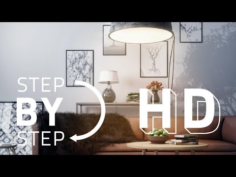 Advanced Post Production Techniques in Photoshop - Interior Scene