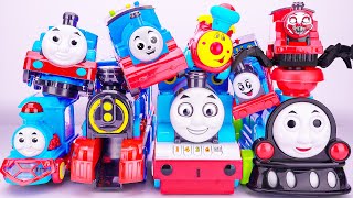 5 Minutes Satisfying with Unboxing Thomas & Friends Blue & Red  maintenance factory for unique toys