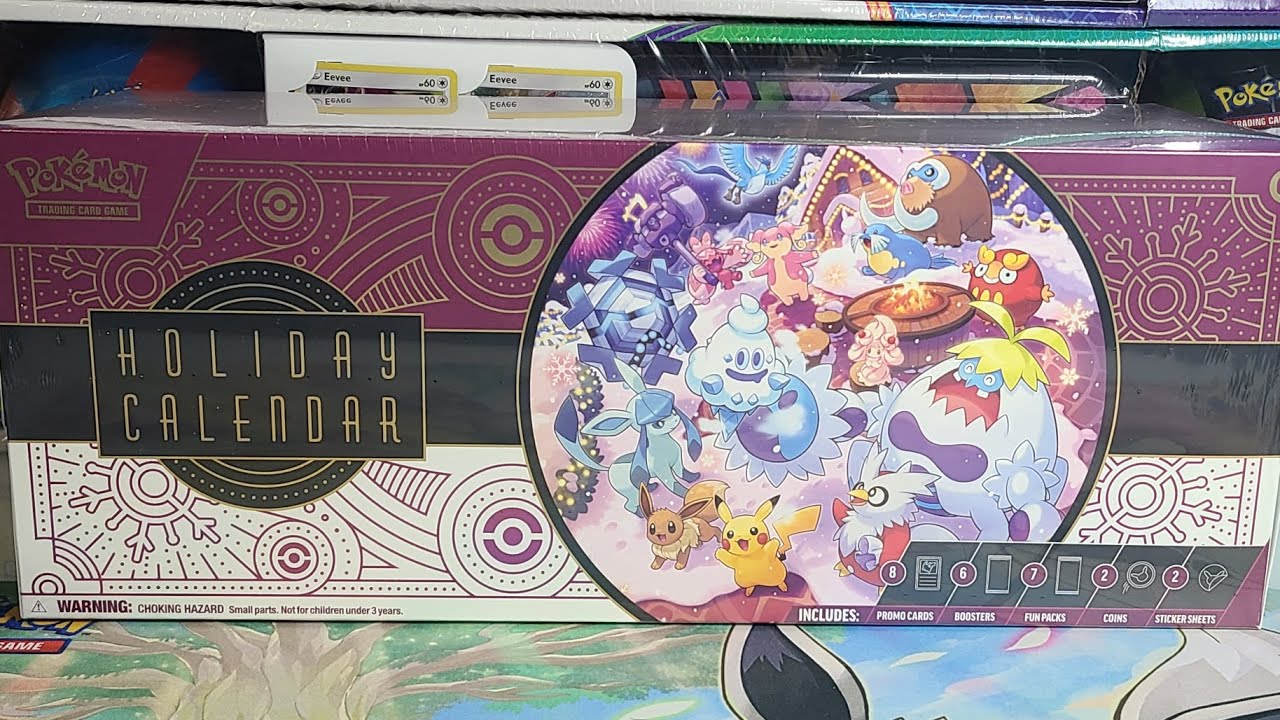 Pokémon Holiday Advent Calendar 2025 Opening - YouTube