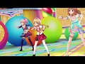 「デレステ 4K60fps MV」LET&#39;S GO HAPPY!!『Mika/Rika/Kirari/Miria/Chie』