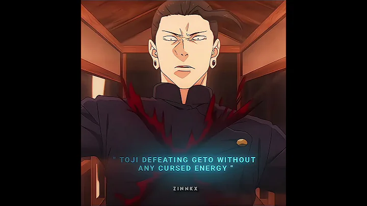 Bro casually insulting Geto 🥶💀 ~ Jujutsu Kaisen Anime Edit #toji #jjk #shorts