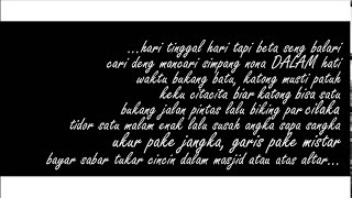 Agil & Rhyno - Beta cinta os lebe (visualisasi lirik)