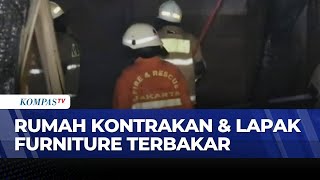 Fire in Kalideres West Jakarta, 8 Rental Houses and Furniture Workshop Gutted | SAPA PAGI